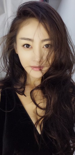 长发  美女 张天爱