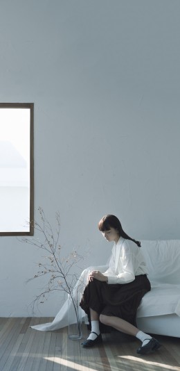 女孩 文艺 写真 简约