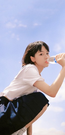 短发 女孩 文艺 写真